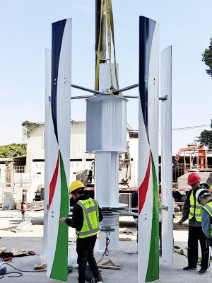 3kW 垂直軸風(fēng)力發(fā)電機(jī)